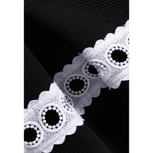 Sandro Paris Crochet-trimmed Woven Playsuit - Picture 4 of 5